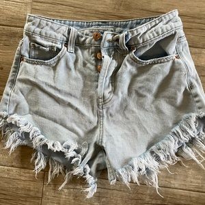 Wild fable cutoff denim shorts sz 00